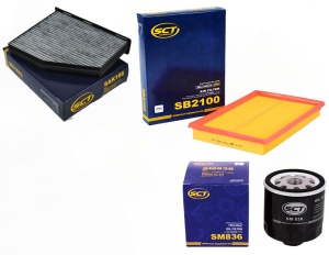 Zestaw filtrów VW CADDY III 1.6 2004-2006.05