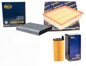 Zestaw filtrów TOYOTA AVENSIS T27 2.0 D-4D od 2015 