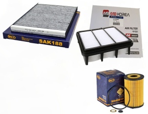 Zestaw filtrów  HYUNDAI I30(FD)  1.6CRDI od2008-2011 