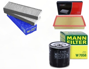 Zestaw filtrów Peugeot 5008 II 2.0 HDi od2016