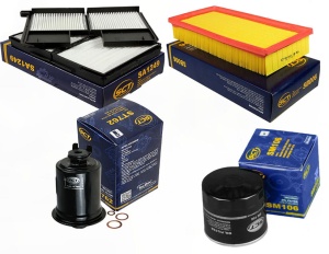 Zestaw filtrów Toyota Avensis T22 2.0 (ST220) 1997-2003  
