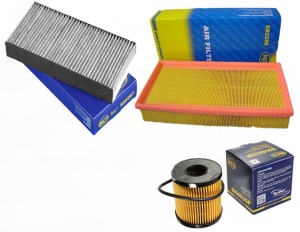 Zestaw filtrów Citroen  C5 II(RD) 2.0hdi od2009 