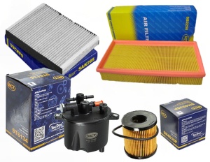 Zestaw filtrów Citroen  C5 III(RD) 2.2hdi  