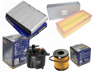 Zestaw filtrów Citroen  C5 III(RD) 2.2hdi   