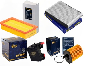 Zestaw filtrów Citroen  C5 III(RD) 1.6hdi 