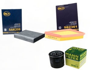 Zestaw filtrów  Toyota Yaris 1.5 HYBRID