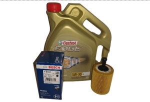 CASTROL EDGE 5W30 FST LL 4l +Filtr Bosch OE650/1