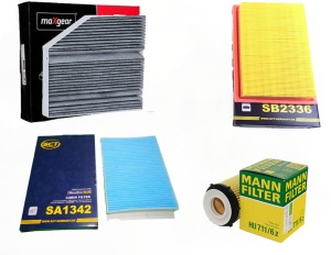 Zestaw filtrów  Mercedes C ( W205)BlueTEC/d 4matic