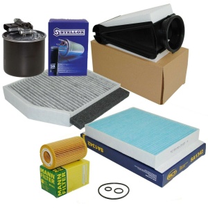 Zestaw filtrów  Mercedes C-W205 C 250 BlueTEC/d 4matic  