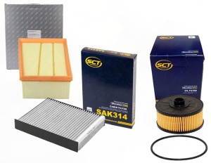 Zestaw filtrów Renault Megane IV Grandtour 1.2 1.3 TCe 