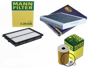 Zestaw filtrów KIA Optima 1.7CRDI 2015-2020