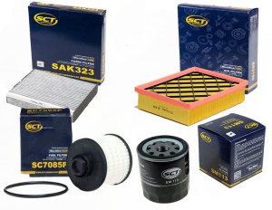 Zestaw filtrów Ford Galaxy III (CK) 2.0tdci od 2015   