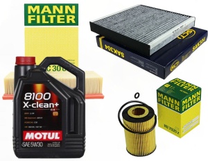 Zestaw filtrow Skoda Superb III 1.6 TDI 2.0TDI +olej