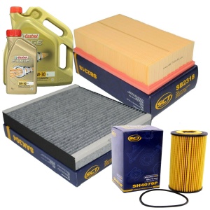 Zestaw filtrow Skoda Superb III 2.0TSI +OLEJ 