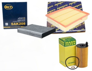 Zestaw filtrów TOYOTA AVENSIS T27 1.6 D-4D od 2015