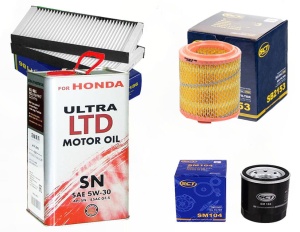 Zestaw filtrów Honda FR-V 2.0+OLEJ