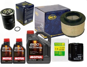 ZESTAW FILTRÓW FORD RANGER 2.5TDI 3.0 +olej