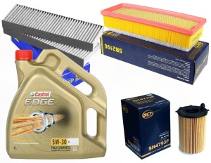 Zestaw filtrów Citroen C4 Grand Picasso 1.6 HDI 