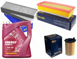 Zestaw filtrów Citroen C4 Grand Picasso 1.6 HDI  