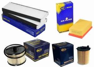 Zestaw filtrów Citroen C4 Grand Picasso 2,0HDI 