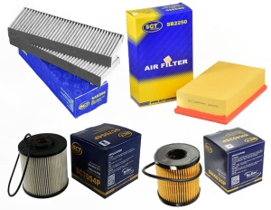 Zestaw filtrów Citroen C4 Grand Picasso 2.0 HDI 