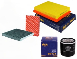 Zestaw filtrów Nissan Micra IV K13 1,2 2010-2016 