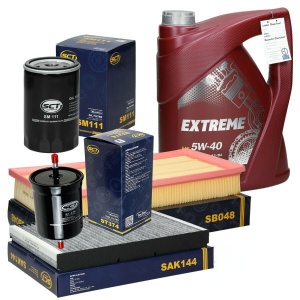 Zestaw filtrów VW BORA 1.8 1.8T +OLEJ   