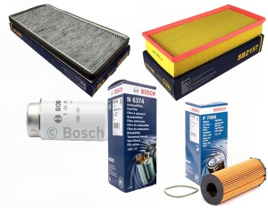 Zestaw filtrów Land Rover Range Rover III 3.6 D 