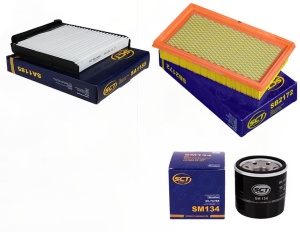 Zestaw  filtrów Micra III Note 1.5 1.6