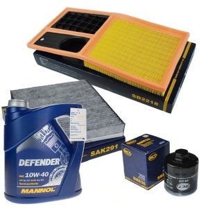 Zestaw filtrów VW POLO(6R.6C) 1.4  +olej