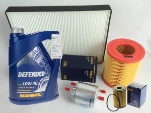 Zestaw filtrów A-klase w168 a140 ,160,190,210 +olej 