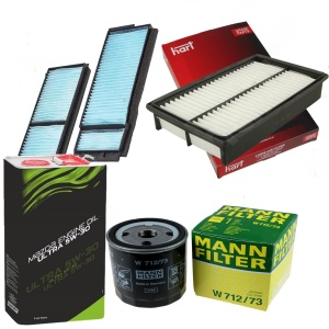 Zestaw filtrów MAZDA 3	 2.0  MZR DiSi (BL) 08/13 +OLEJ