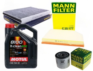 ZESTAW FILTROW VOLVO S80 (124) 2.0T4 +OLEJ