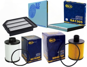 Zestaw filtrów Suzuki SX4 S-Cross 1.6 DDiS