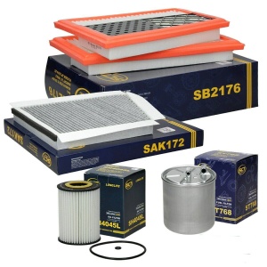 Zestaw filtrów Mercedes CLS (C219) 320 CDI