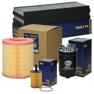 Zestaw filtrow AUDI A6 (C6) 2.0tdi 