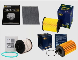 Zestaw filtrów Ford Grand C-Max 1.5TDCI 14/18+olej