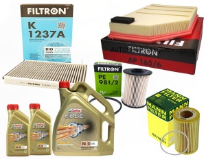 ZESTAW FILTROW VOLVO XC60 (156) D5 2009-2017 