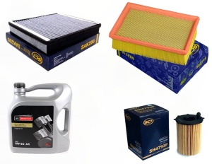 Zestaw filtrow Ford focus C-Max 1.6 tdci  (1)