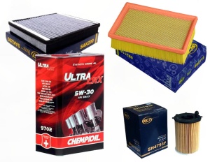 Zestaw filtrow Ford focus C-Max 1.6 tdci +olej