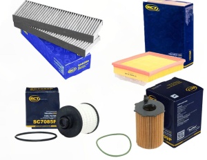 Zestaw filtrów CITROEN  C4 GRAND  PICASSO 1.6 BlueHDi 