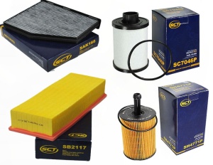 Zestaw filtrów SEAT ALTEA  2,0tdi 