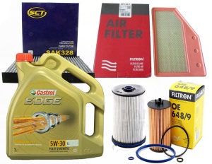 Zestaw filtrów Opel  Insignia  B 1.6 CDTi +OLEJ 