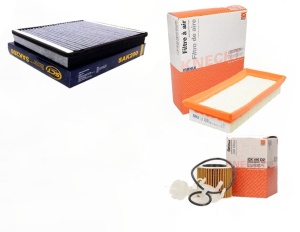 Zestaw filtrów  Toyota Yaris P15 1.2 od2014