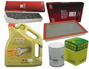 Zestaw filtrów JEEP GRAND CHEROKEE 3.7 V6 +OLEJ