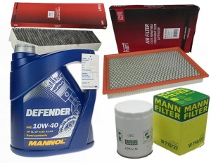 Zestaw filtrów JEEP GRAND CHEROKEE 3.7 V6 +OLEJ