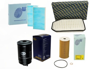 Zestaw filtrów JEEP WRANGLER III (JK) 2.8 CRD