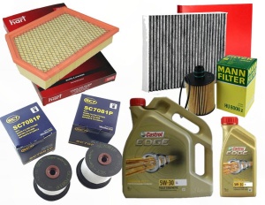 Zestaw filtrów JEEP CHEROKEE IV 2.0 CRD +olej