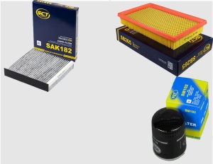 .6Zestaw filtrów Nissan Primera (P12)1.6,1.8,2.0