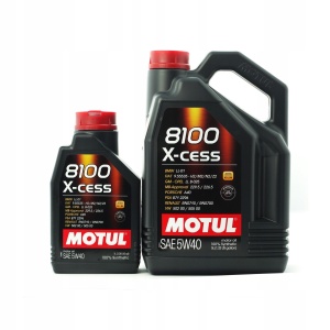 OLEJ MOTUL 8100 X-cess 5W40  6L 